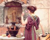 约翰威廉格维得 - At the Garden Shrine, Pompeii